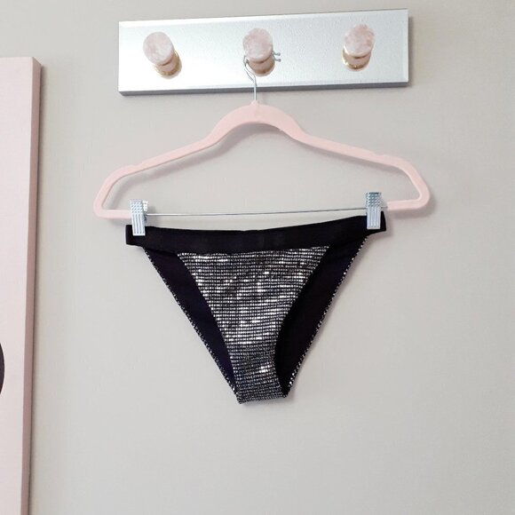 NWT Sugarfree metallic accent triangle bikini top & bikini bottom set - Picture 15 of 15